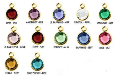 Birthstone Charms