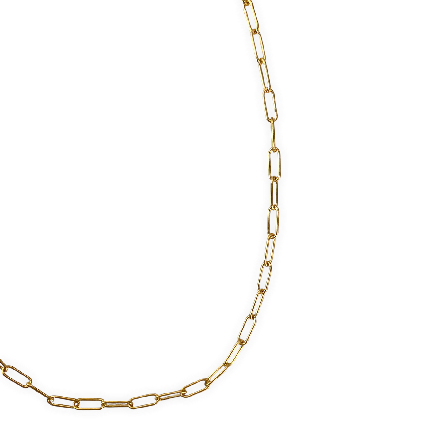 Medium Gold-Filled Paperclip Necklace