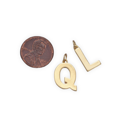 Gold Filled Initial Charm