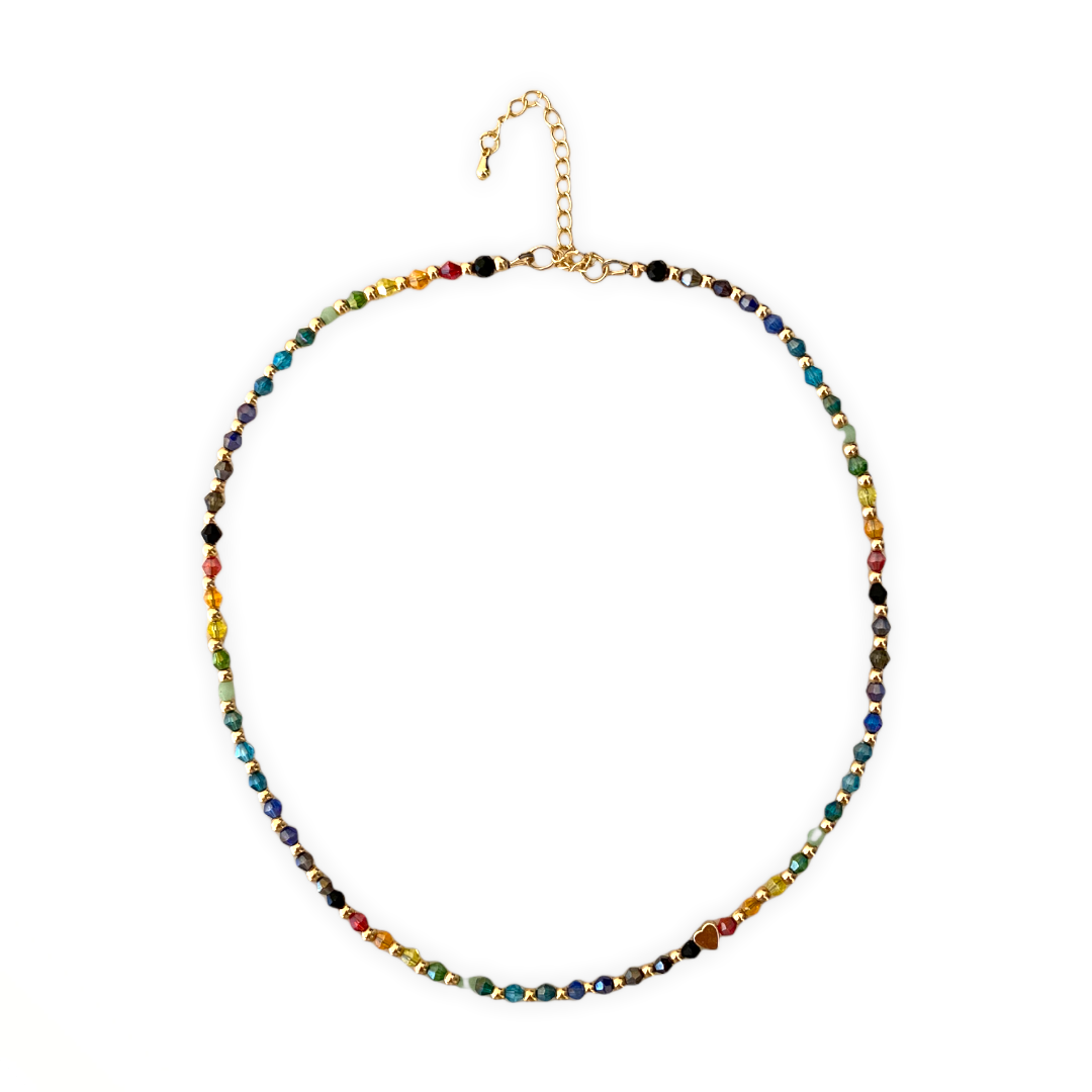 Golden Rainbow Necklace