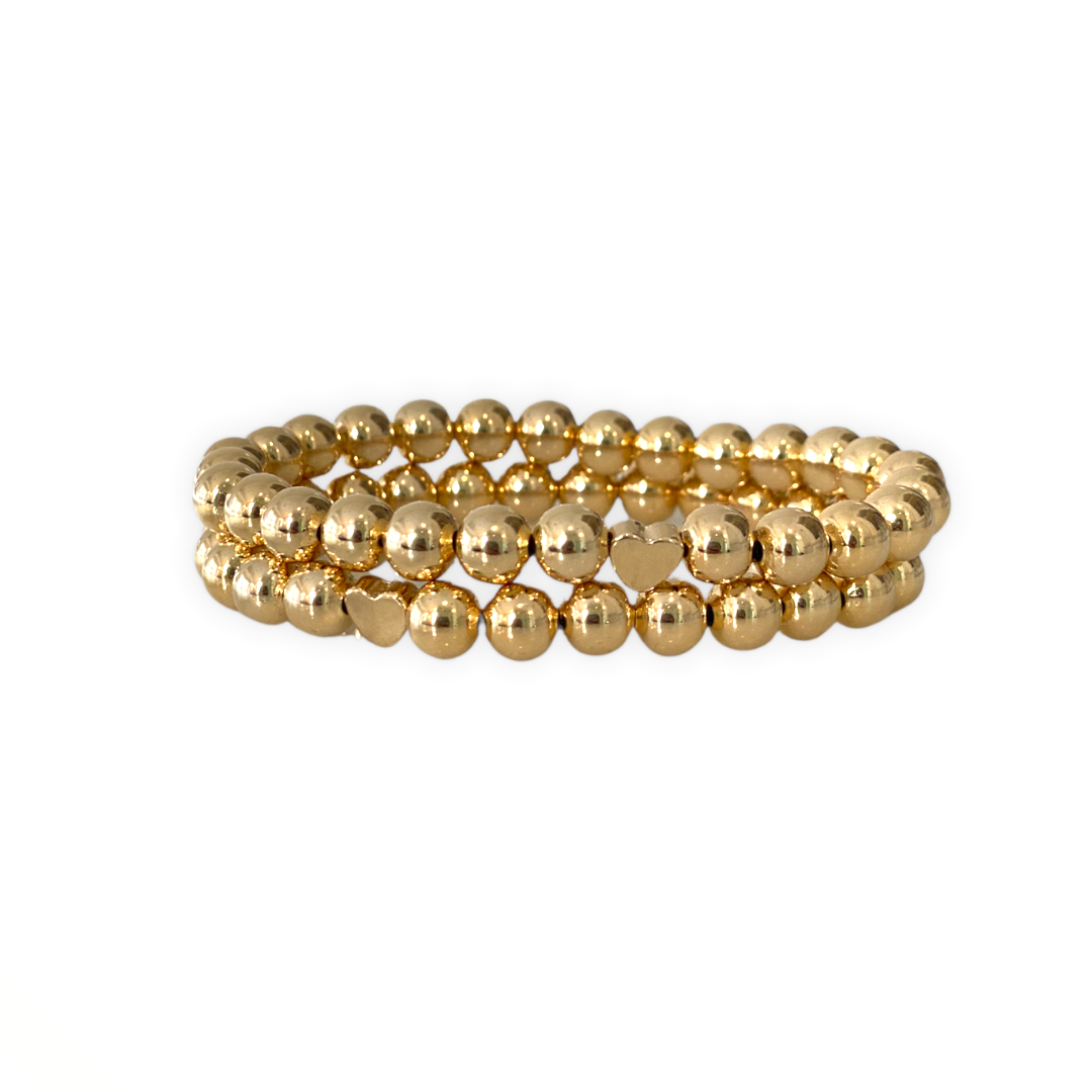 6mm Gold Ball Stack