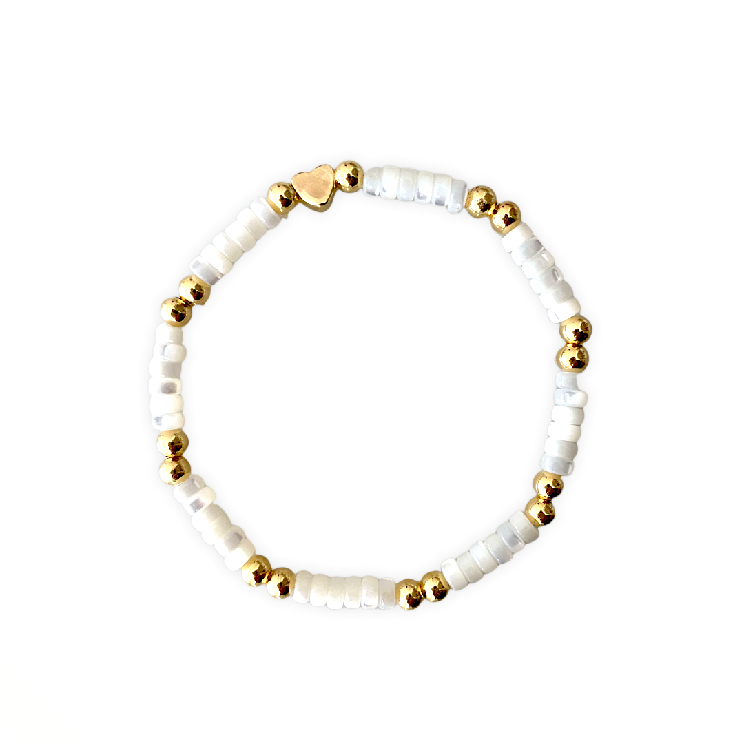 Mother of Pearl x Gold Ball Bundle (3 stackables)