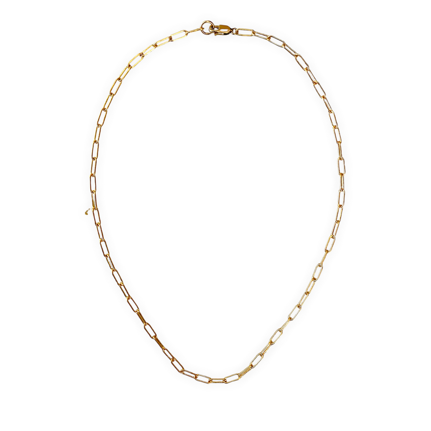 Medium Gold-Filled Paperclip Necklace